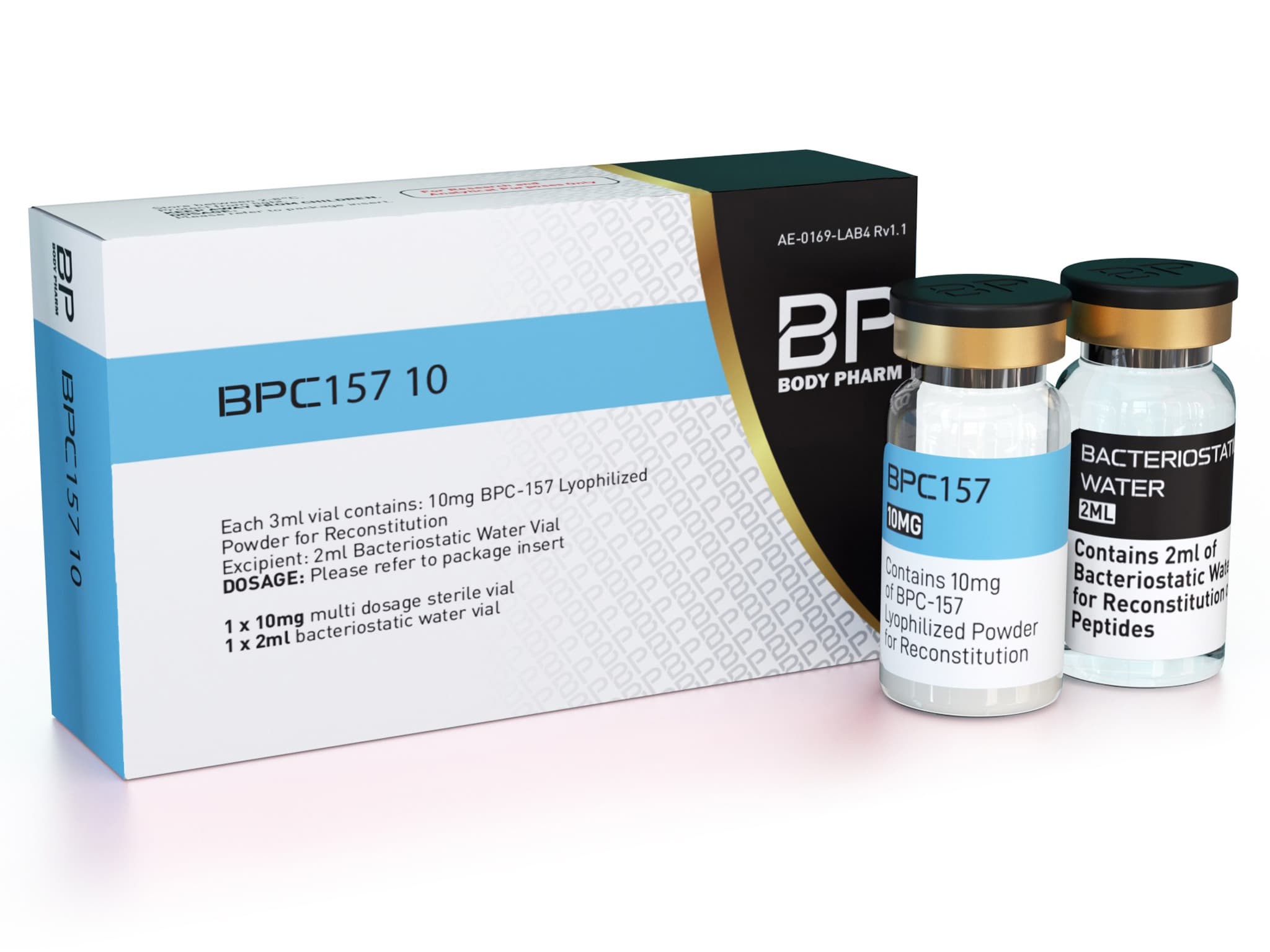 Body Pharm BPC-157 10mg Vial — research use only
