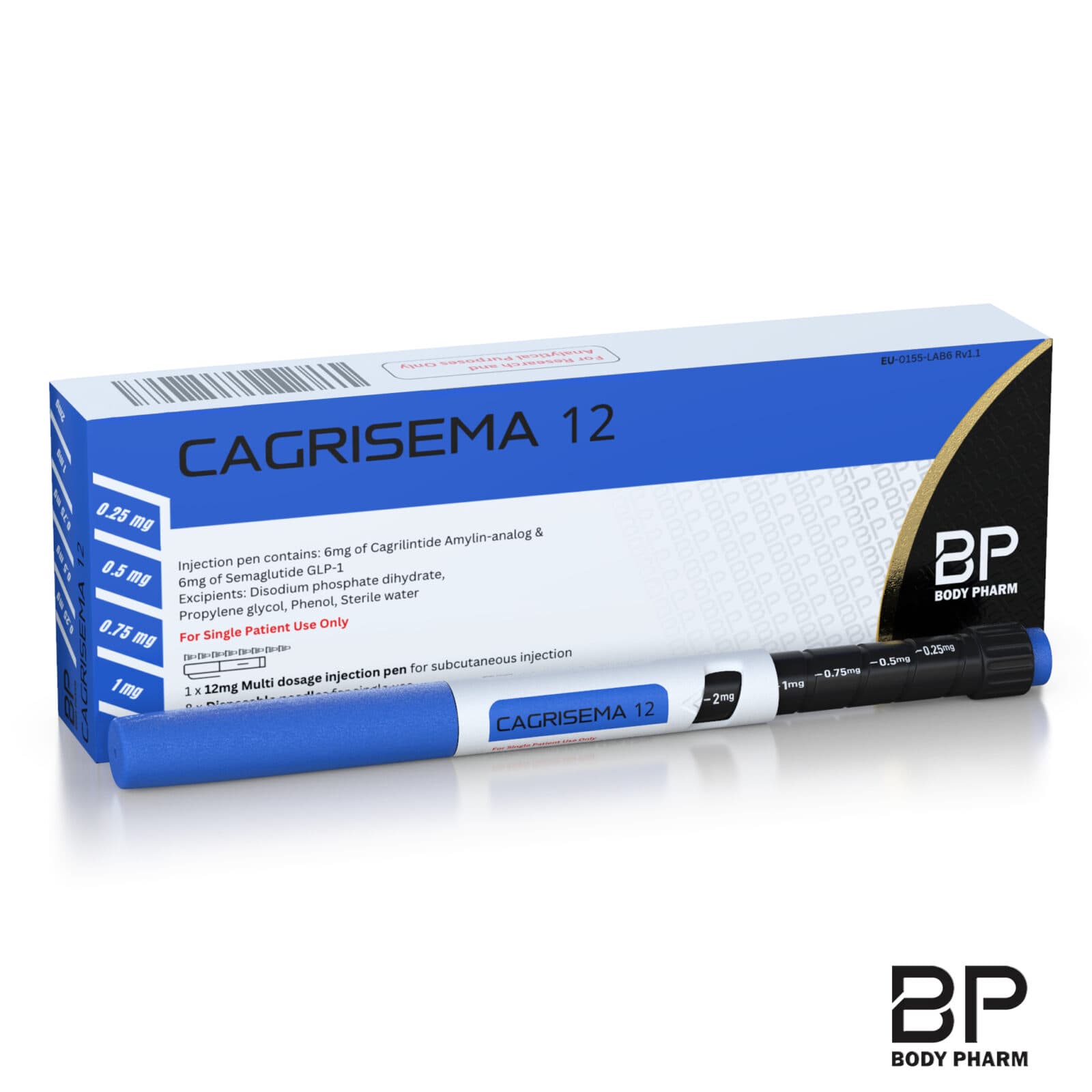 Body Pharm CagriSema 12mg Pen — research use only