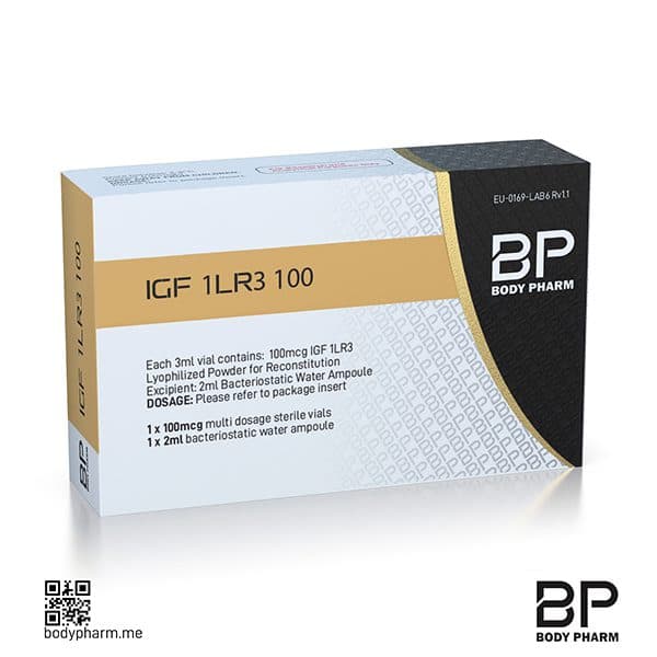 Body Pharm IGF-1 LR3 100mcg Vial — research use only
