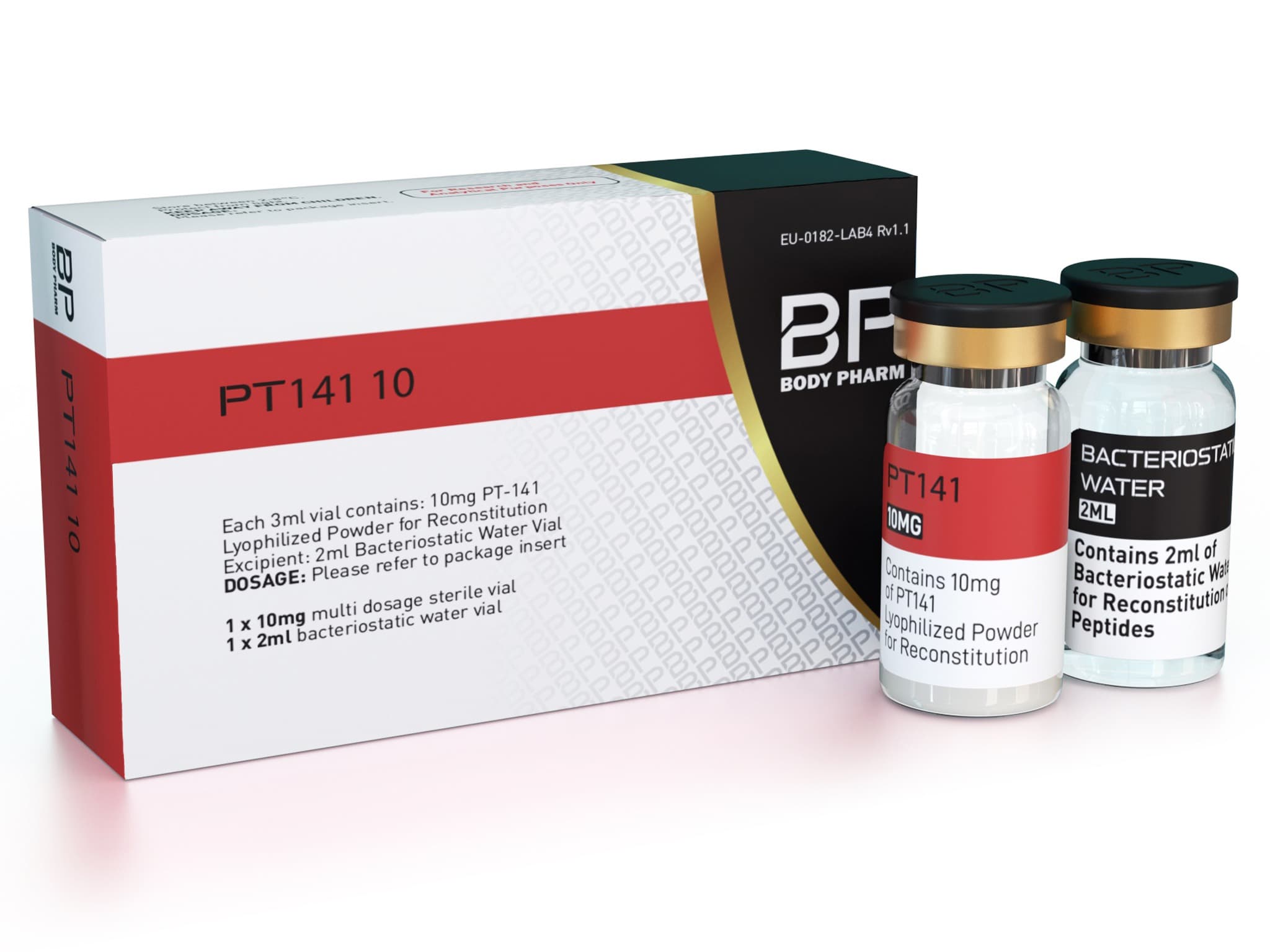 Body Pharm PT-141 10mg Vial — research use only