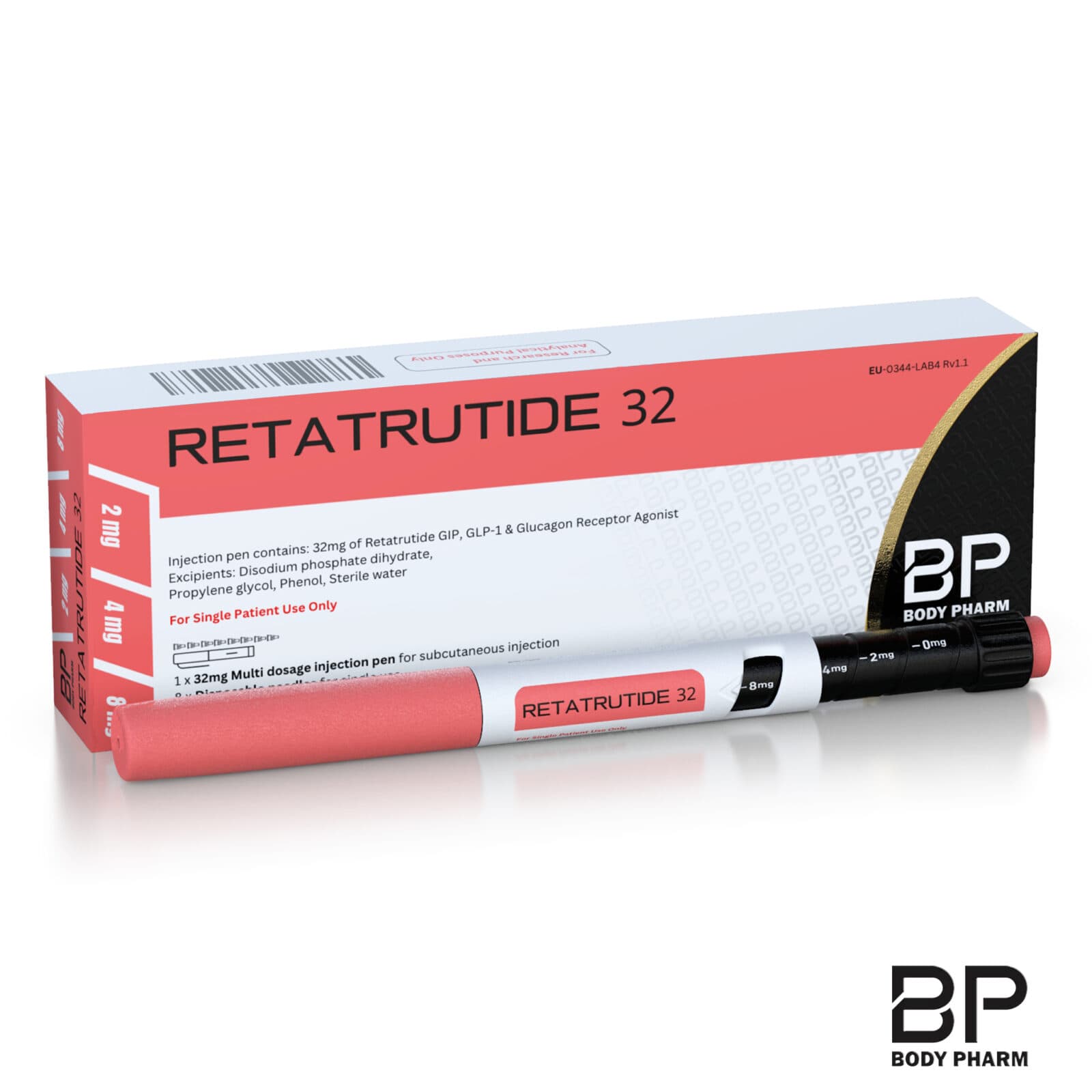 Body Pharm Retatrutide 32mg Pen — research use only