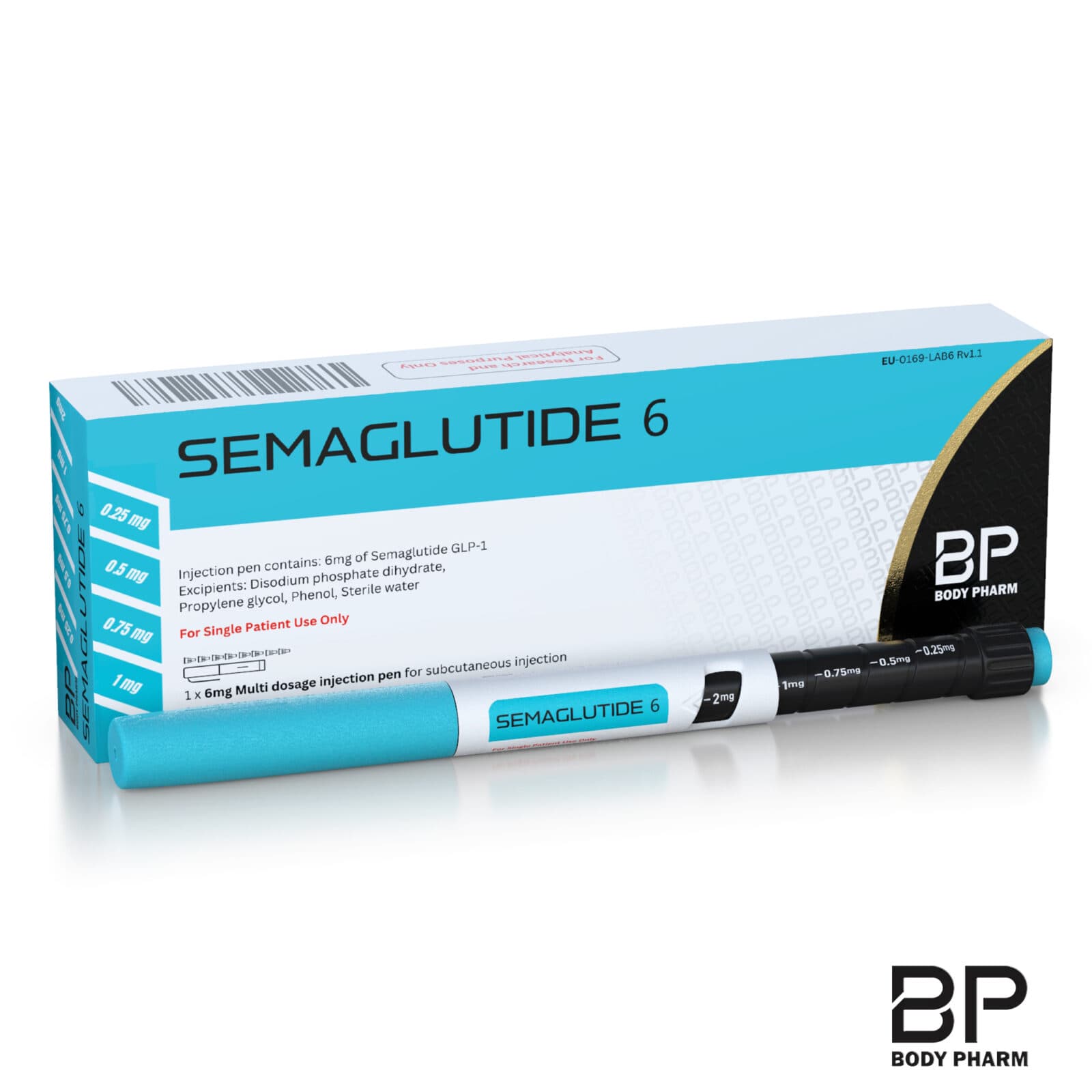 Body Pharm Semaglutide 6mg Pen — research use only